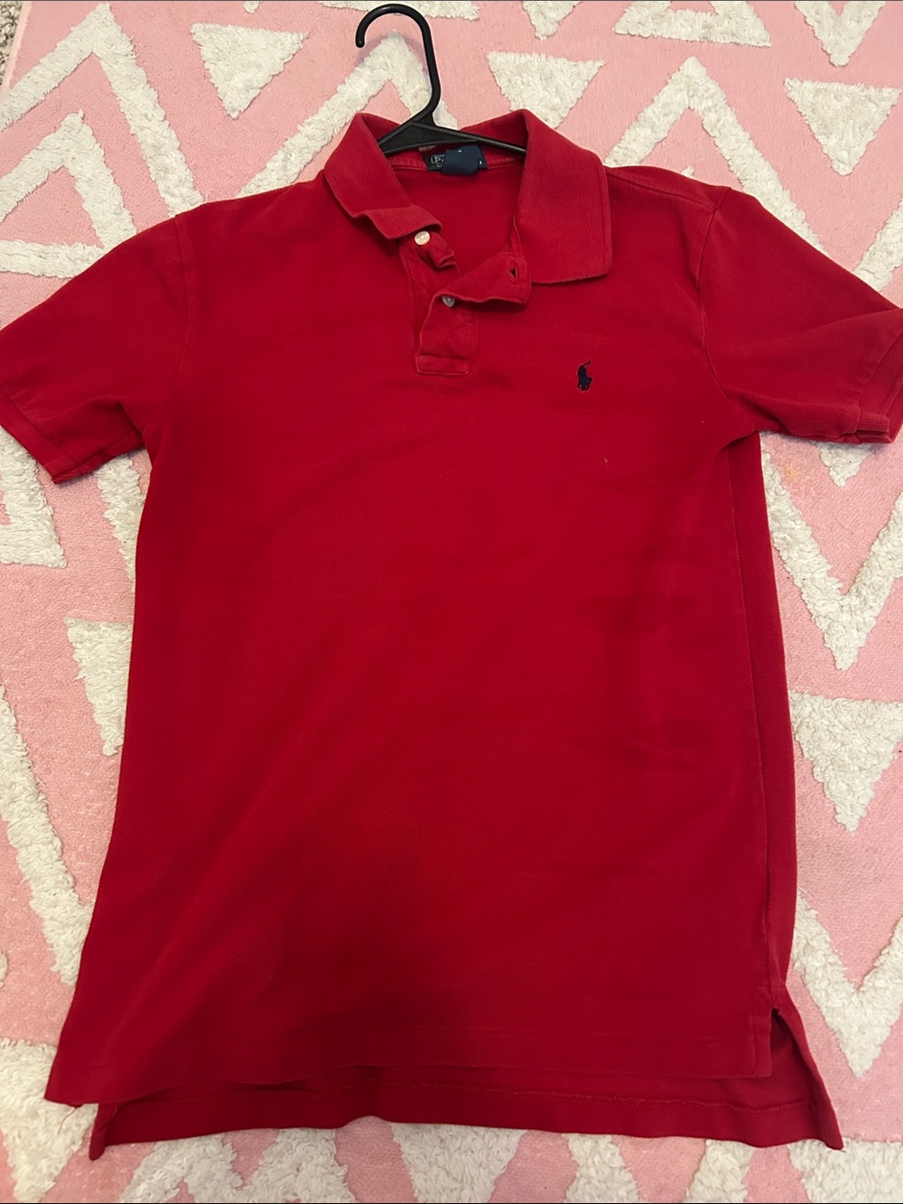Boys Red Polo